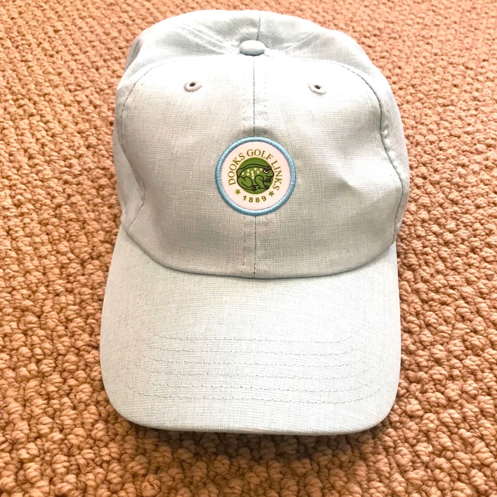 Dooks Golf Links Ireland Pale Blue Baseball Hat